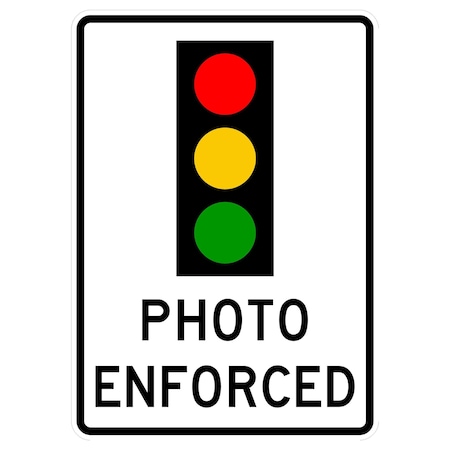 Sign Solutions Usa 42 in Height, 30 in Width, Aluminum, Vertical Rectangle DUS08HWT3042R10-18A